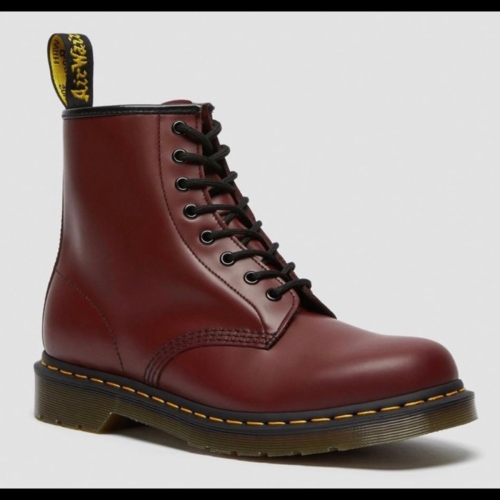 BRAND NEW DR. MARTENS - Cherry Red (Burgundy) M 9